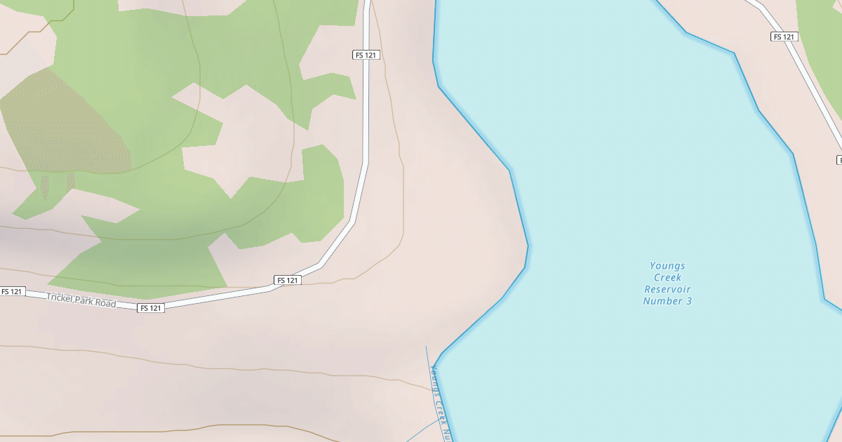Map preview of YOUNGS CREEK RES #3