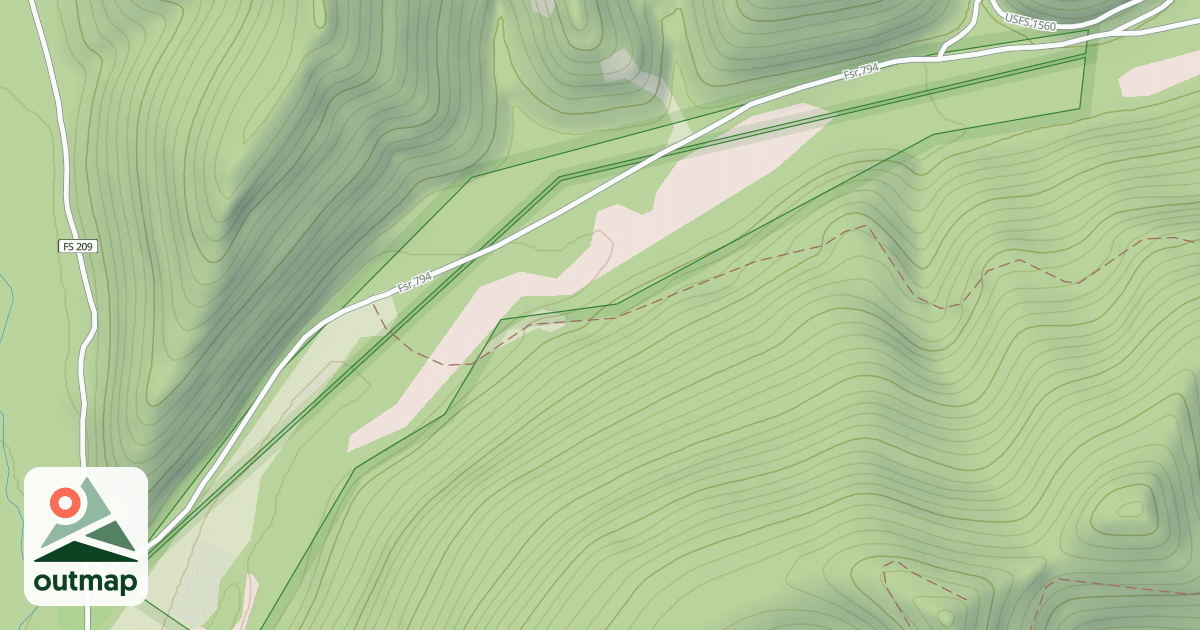 Map of IRON CREEK
