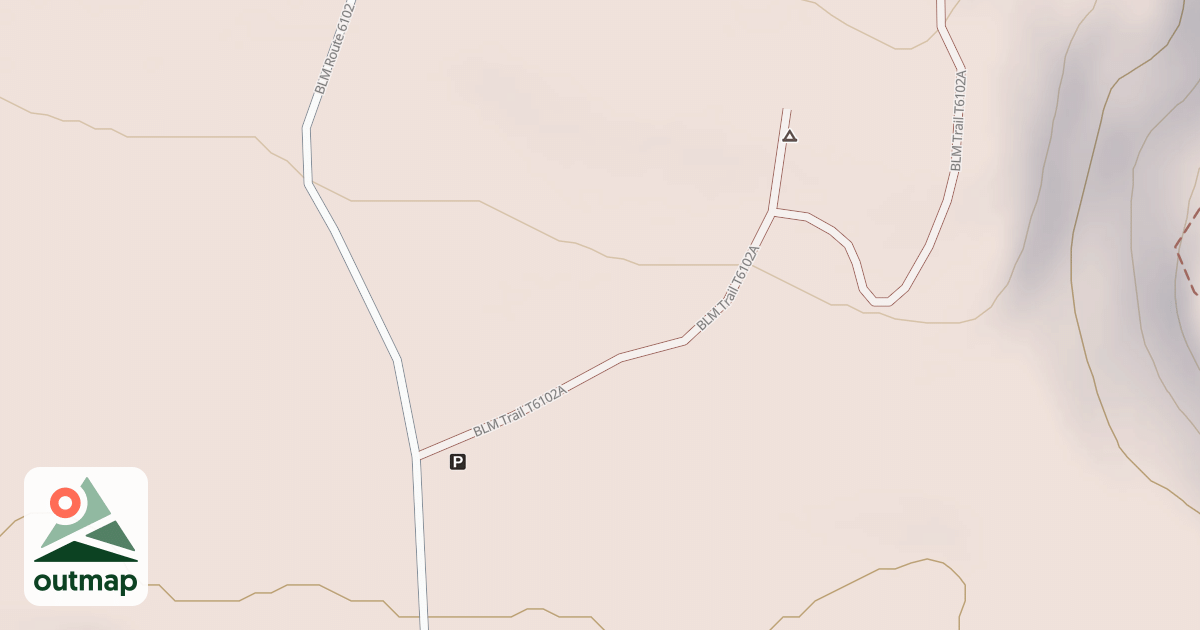 Map of Blm T6102a