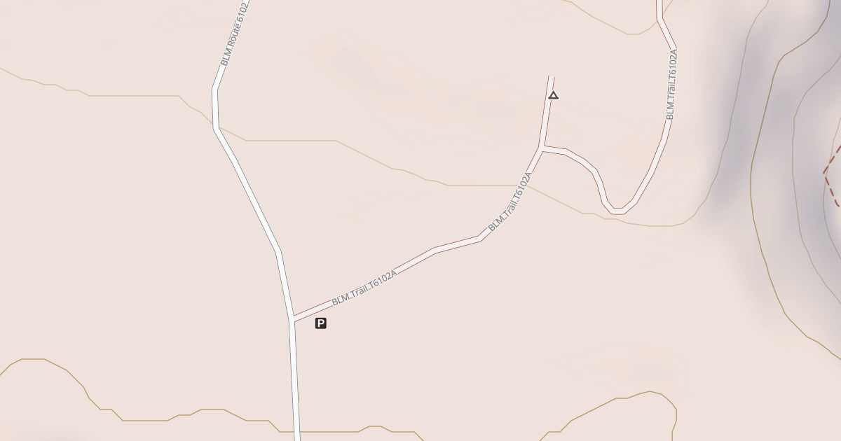 Map preview of Blm T6102a