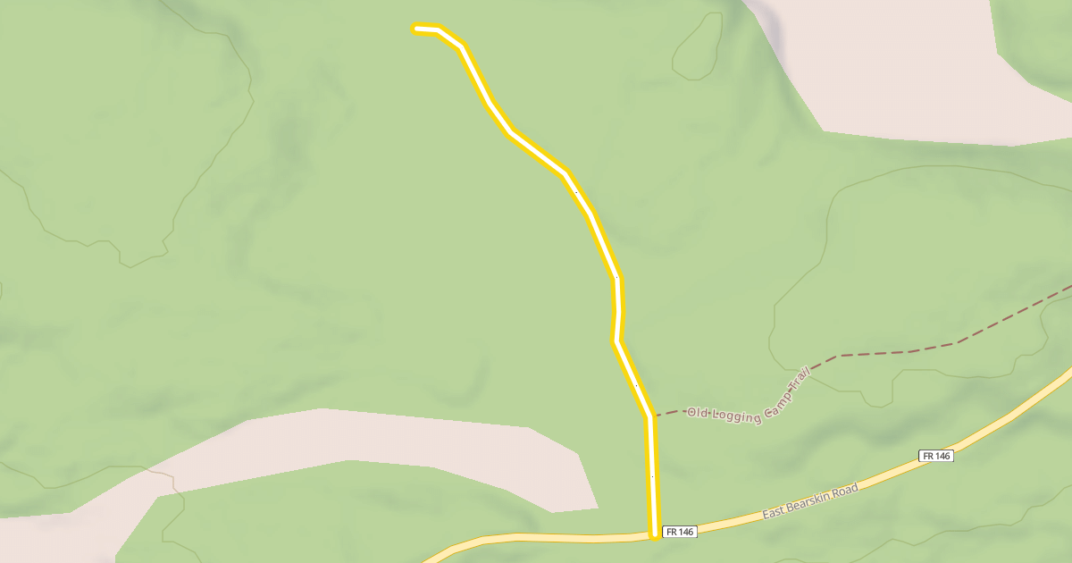 Map preview of Old Logging Camp Trail