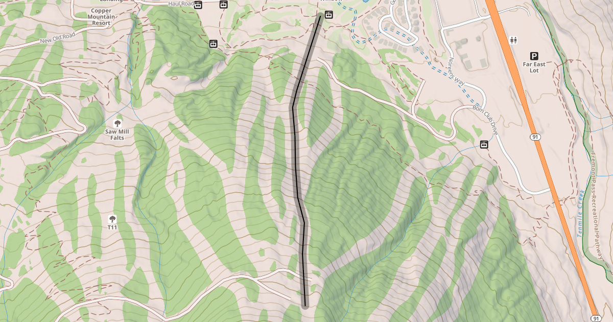 Map preview of Rosi's Run