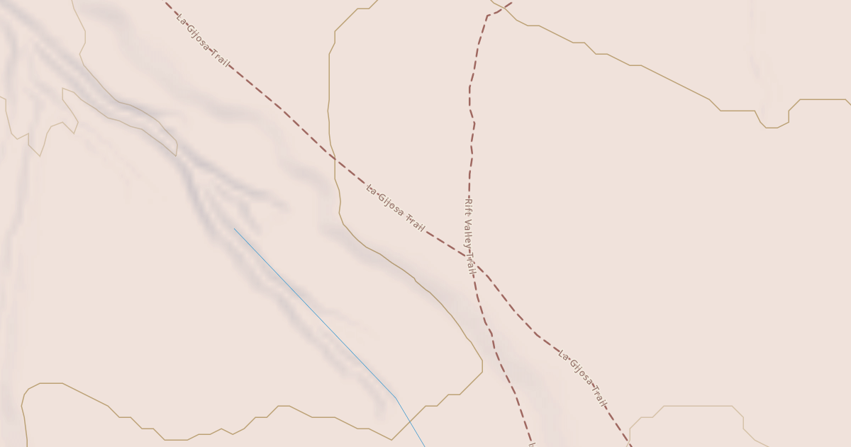 Map preview of La Gijosa Trail