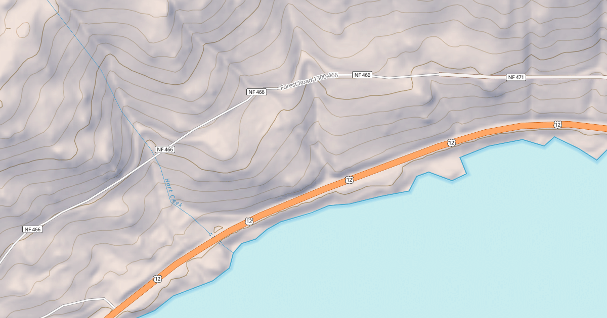 Map preview of HART CREEK SUMMER HOMES