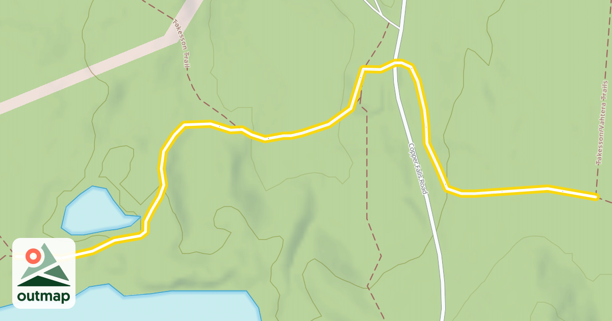 Map of Takesson Trail