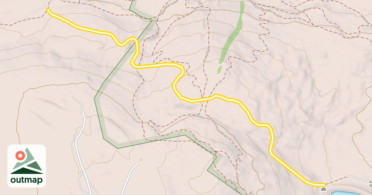 Map of Holy Chute