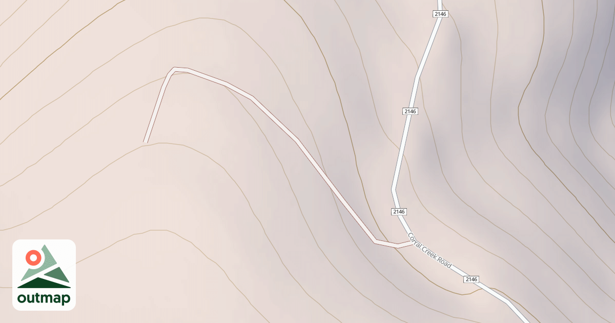 Map of DRIZZLE RIDGE