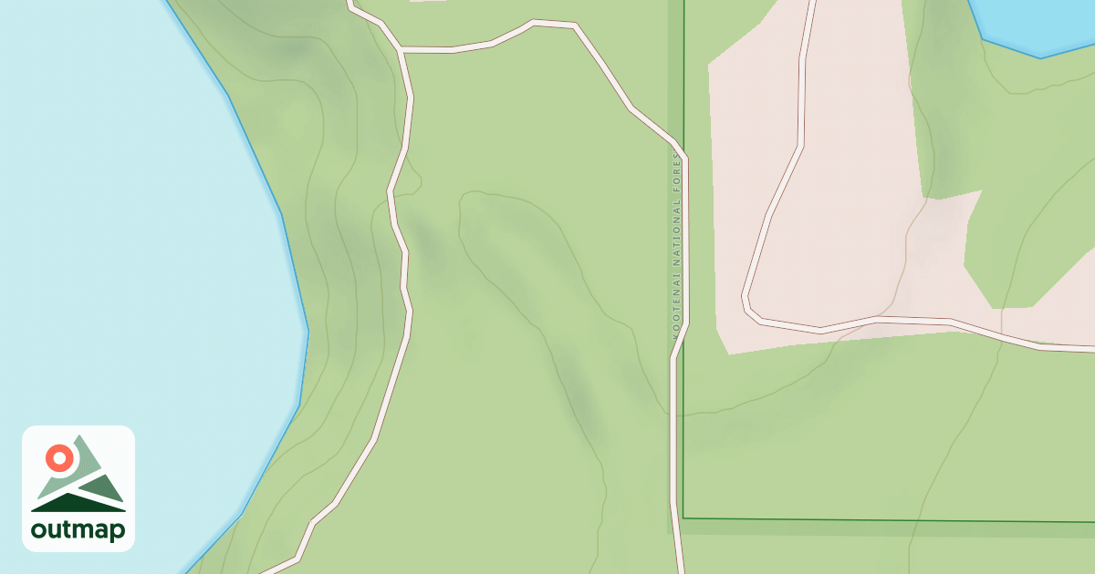 Map of Douglas Hill Ohv North Loop