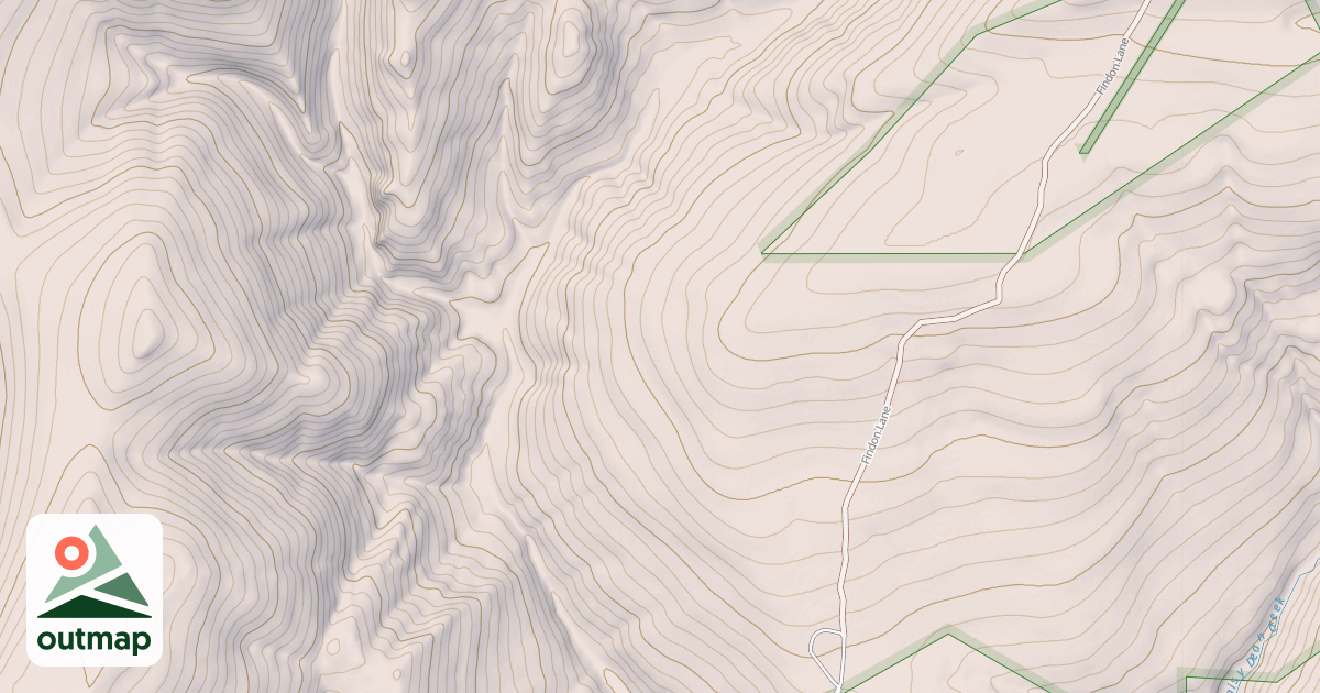 Map of Mud Creek Jeep