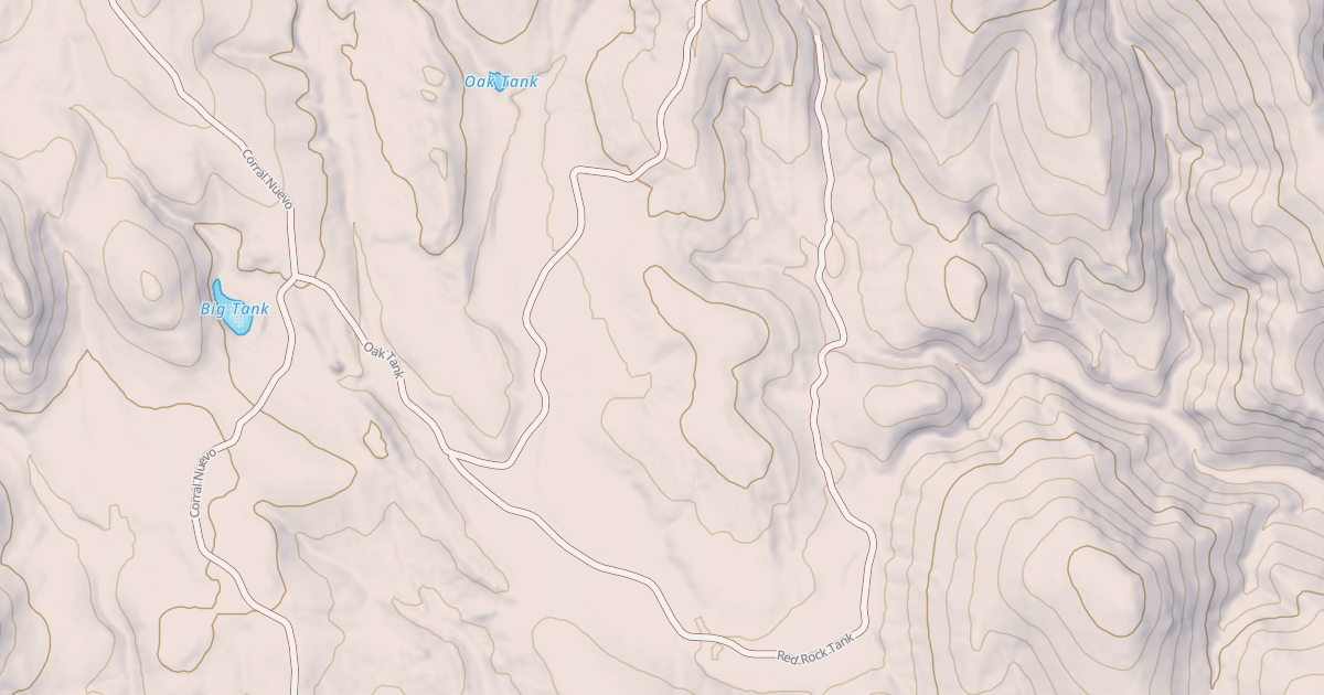 Map preview of RED ROCK TANK