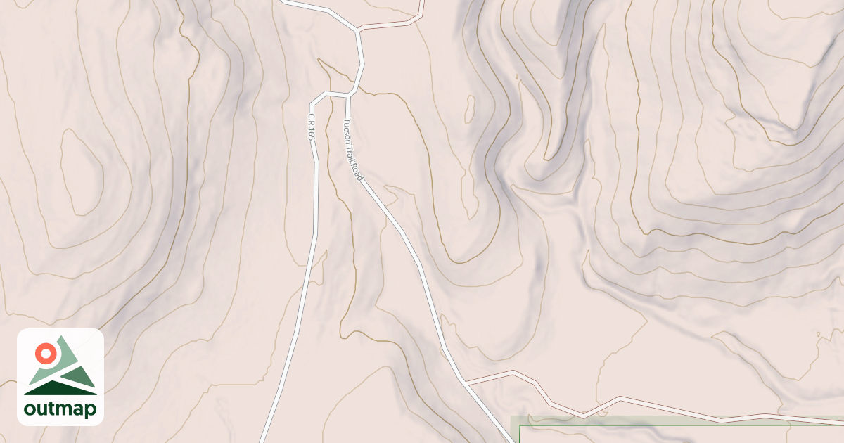 Map of TUCSON TRAIL