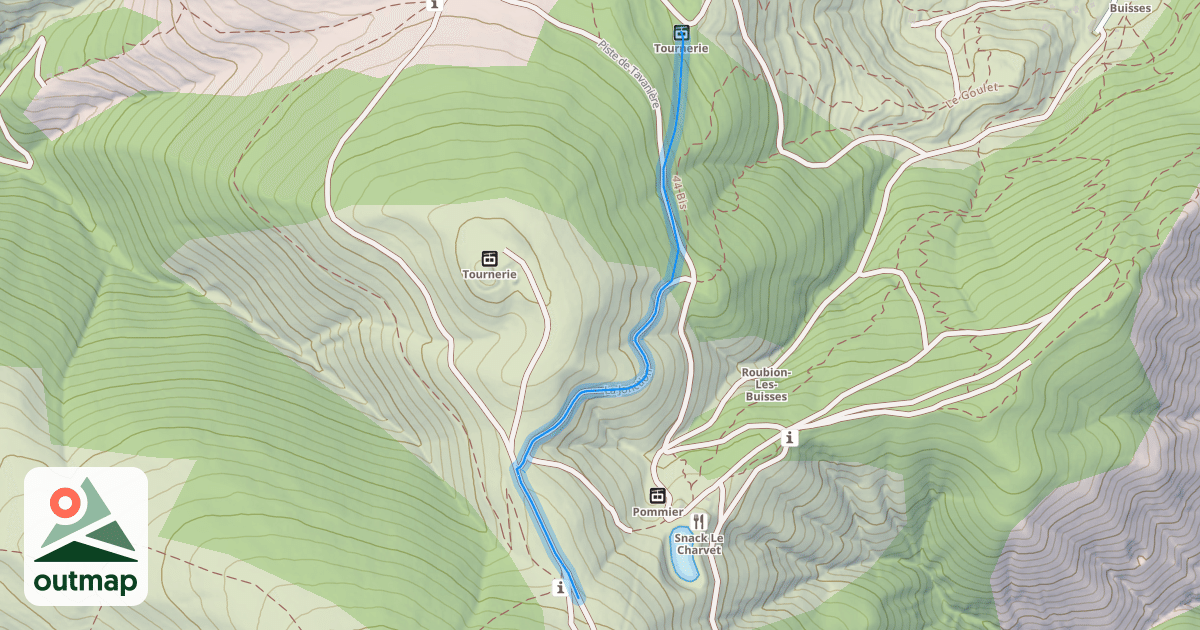 Map of La Jonction