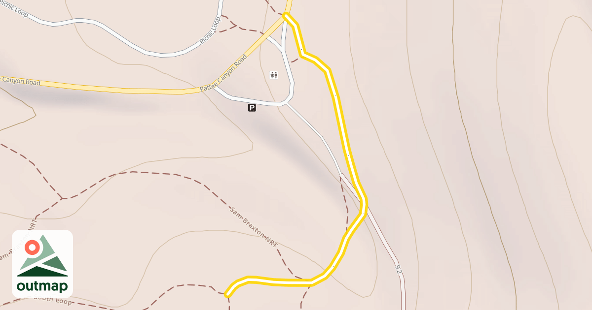 Map of South Loop Connector