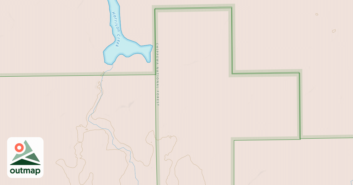 Map of FR 3321 SPUR A