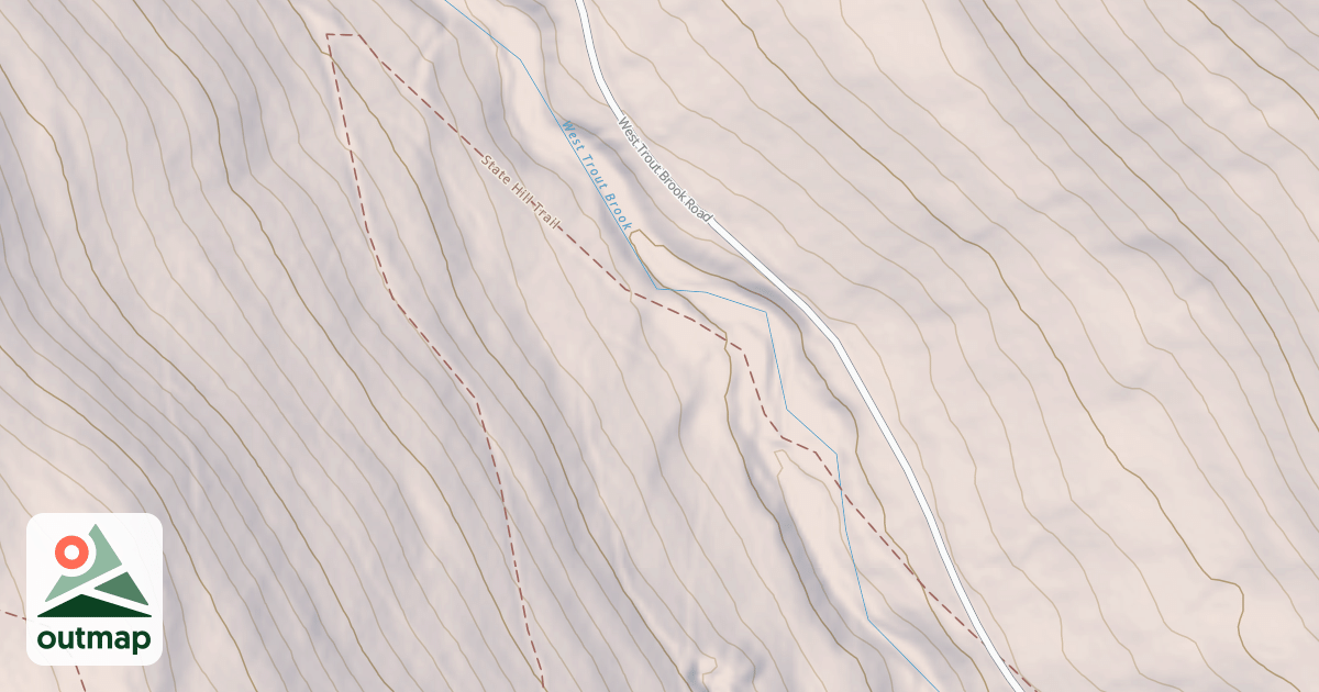 Map of State Hill Trail