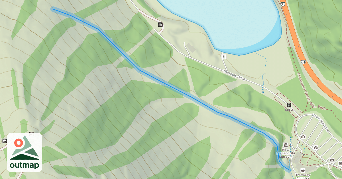 Map of Tram Cutback