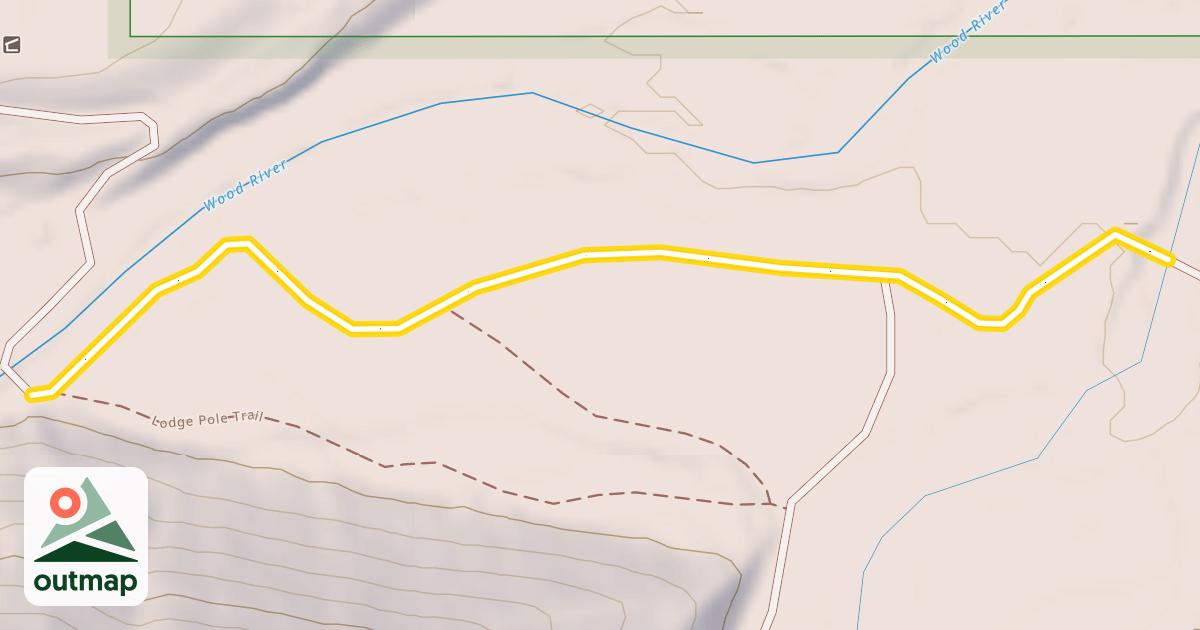 Map of Wood River Trail