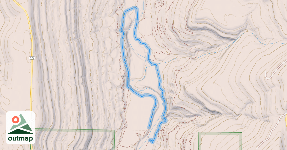 Map of Sawmill Loop