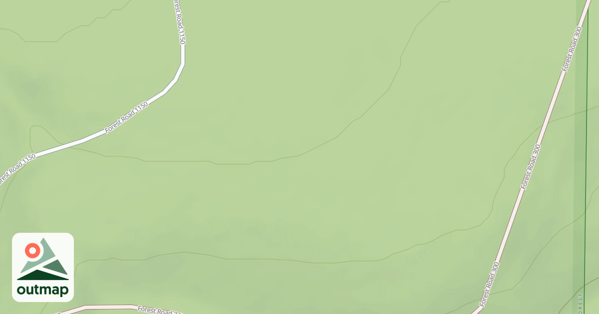 Map of USFS Motor Vehicle Use Map Roads {00D19212-F1F2-40D9-B5CF-2050EE6BE42C}