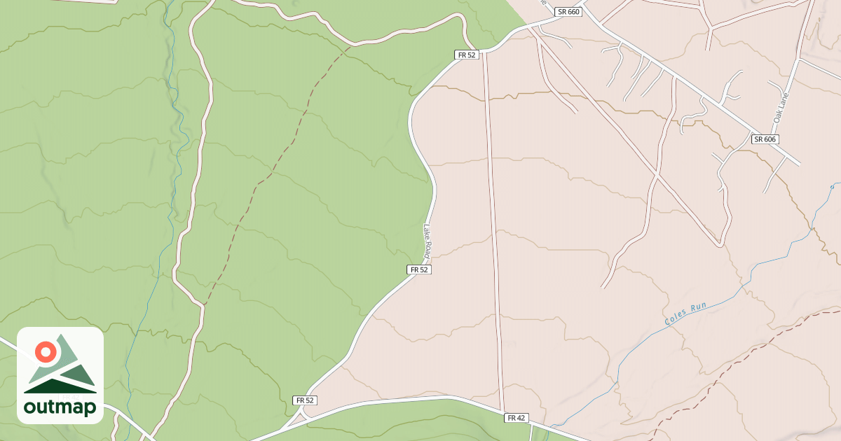 Map of TUCKAHO