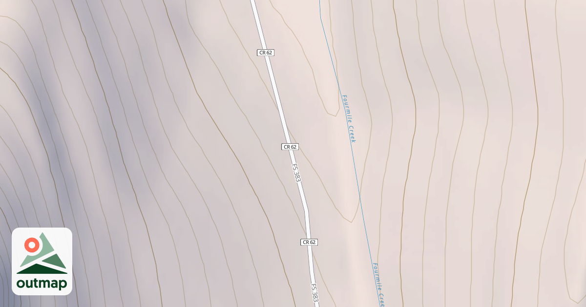 Map of 383.B