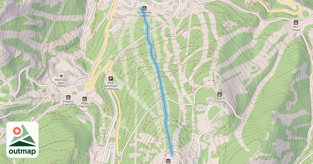 Map of Lost Boulder