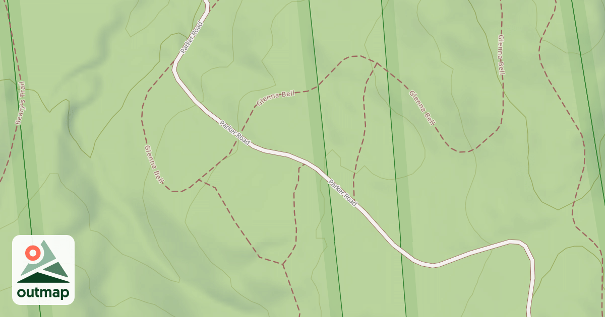 Map of Parker Trail