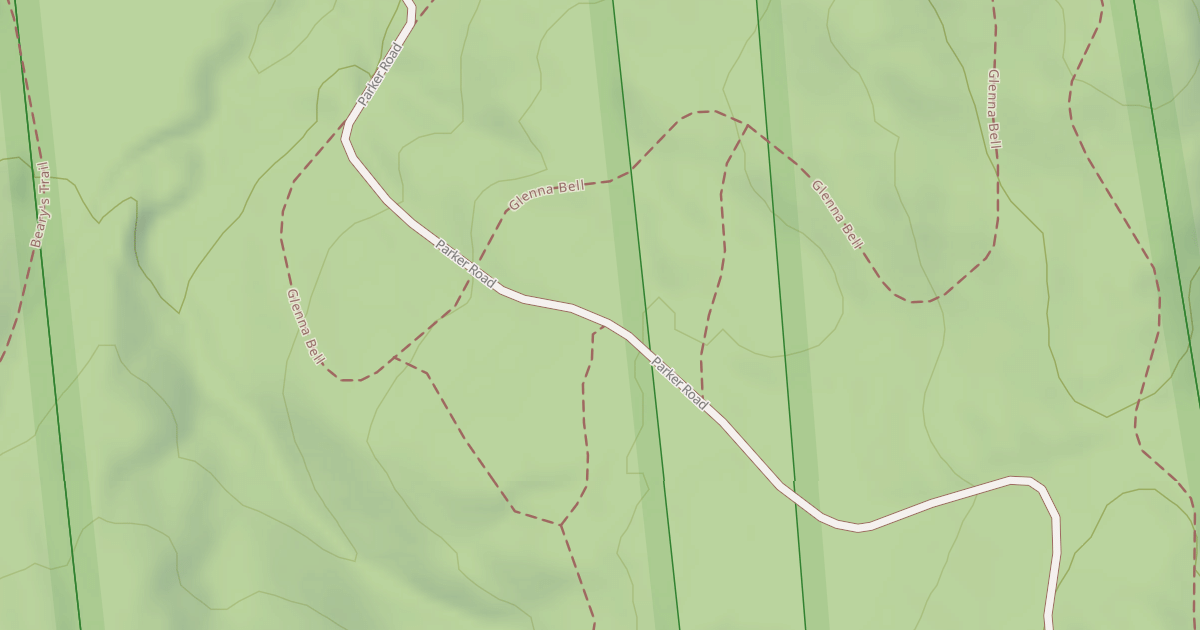 Map preview of Parker Trail