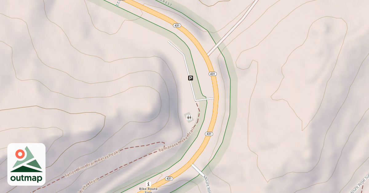 Map of MT ROSE SUMMIT PARKING LOT