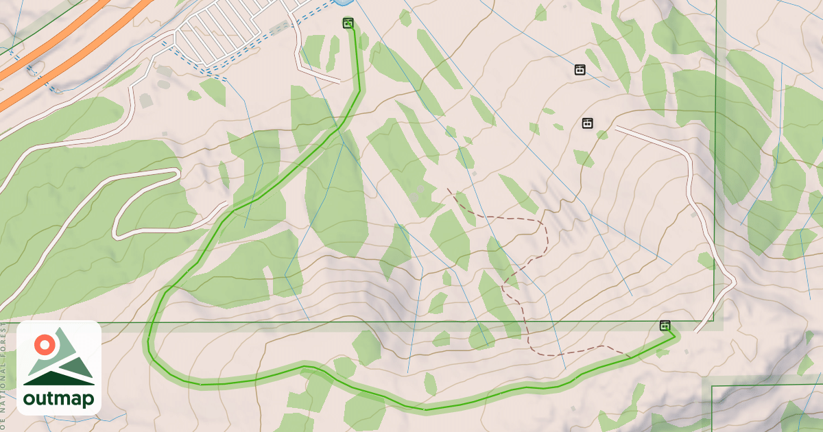 Map of Sunset Blvd.