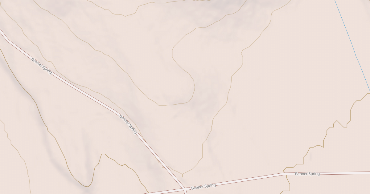 Map preview of BENNER CR SPUR