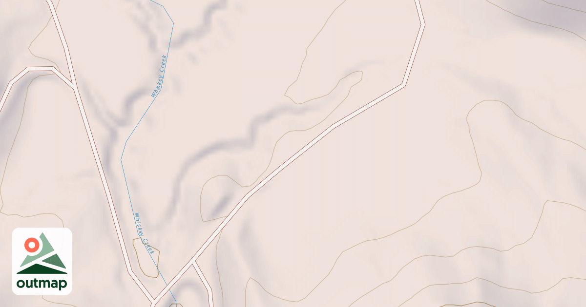 Map of USFS National Forest System Roads {3988B872-5118-4C21-A45B-0F9130059BE4}