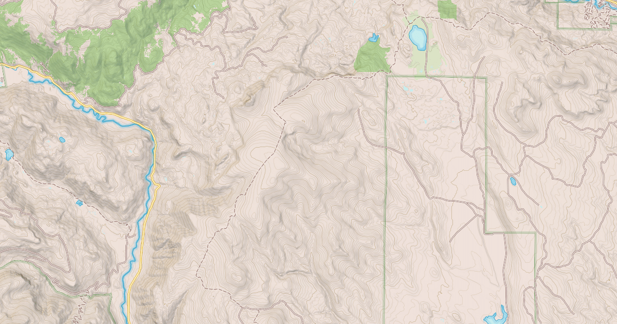Map preview of WILLOW MOUNTAIN
