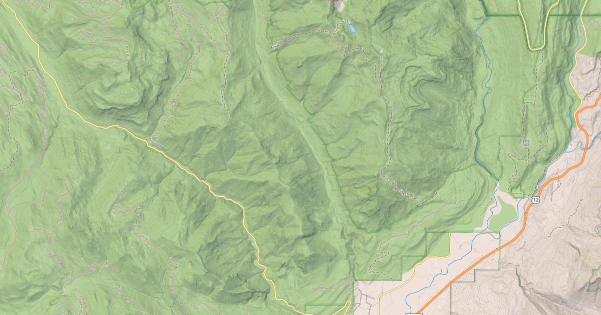 Map preview of BUTTER CREEK