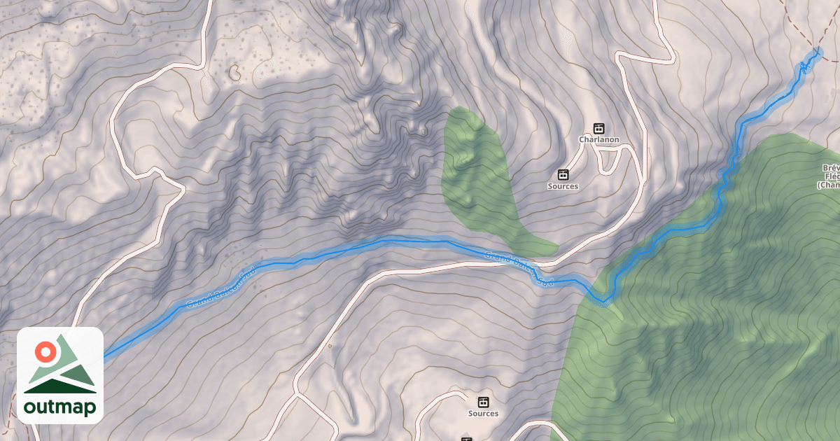 Map of Grand Balcon Sud