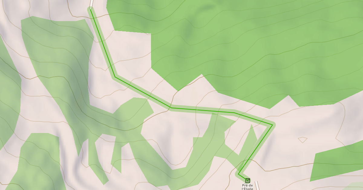 Map preview of Les Gentianes