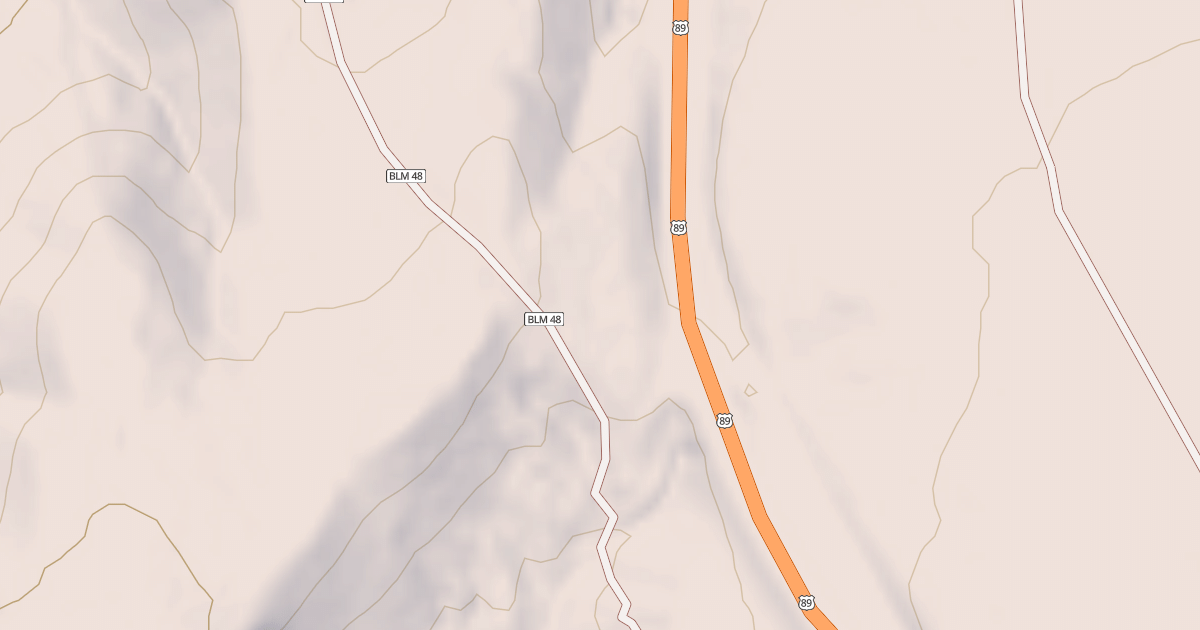 Map preview of BLM National GTLF Public Motorized Roads 1dd50e32-4f9a-42ef-b3cb-19344ea5f1de