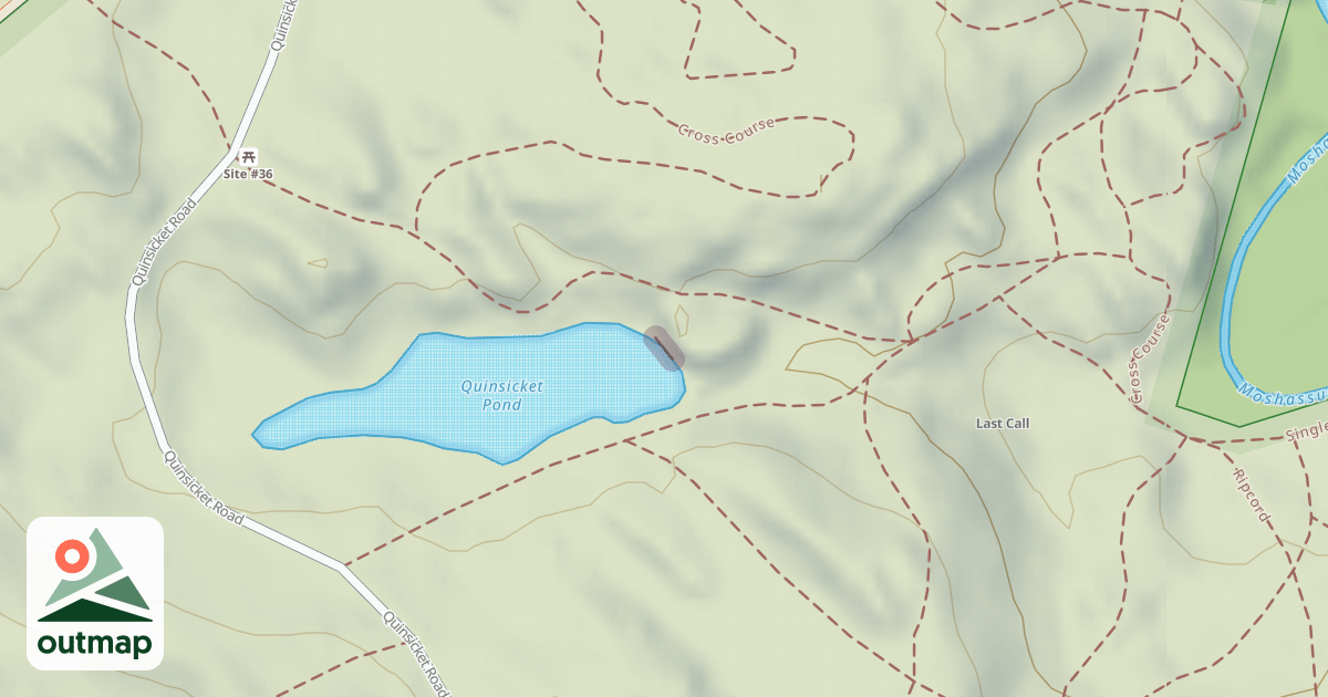 Map of Pond Cave