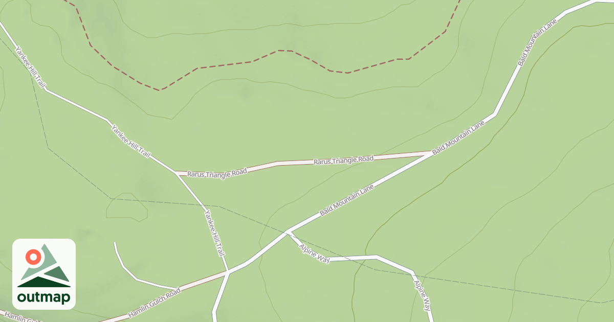 Map of RARUS TRIANGLE