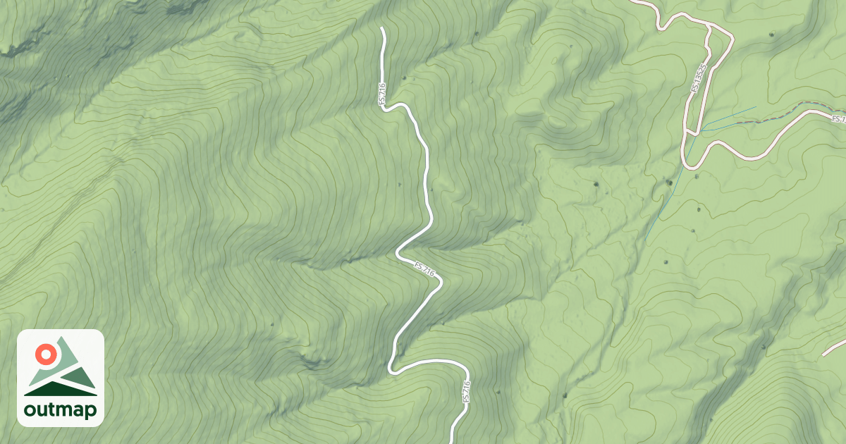 Map of (FDR) SPOON CREEK