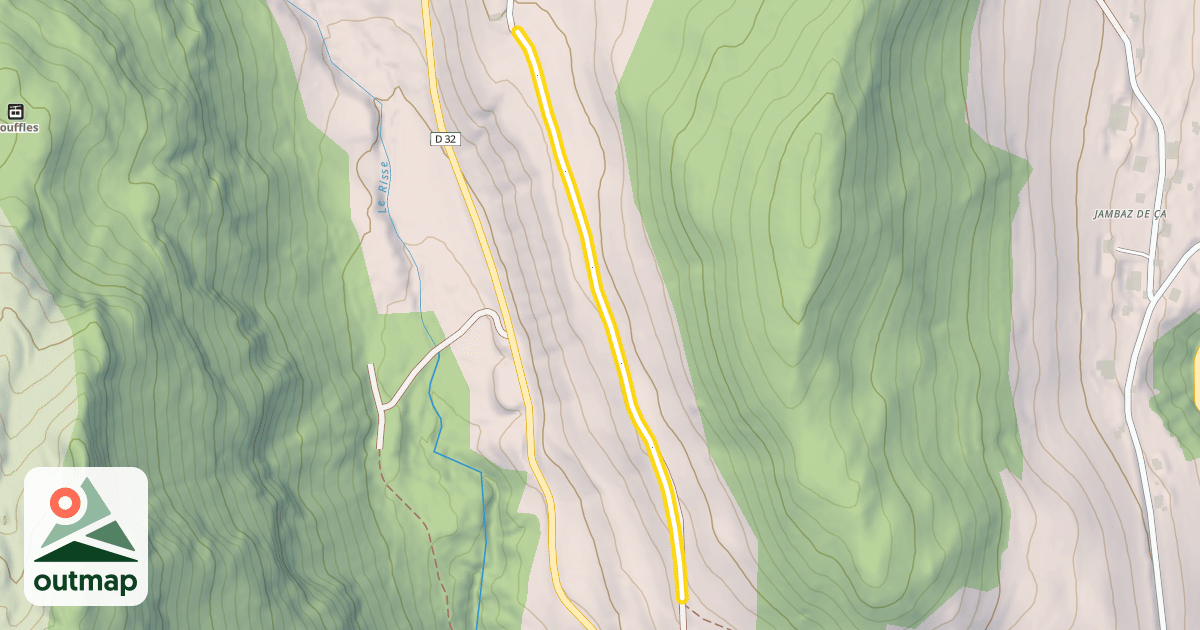 Map of Chemin Sous les Lanches