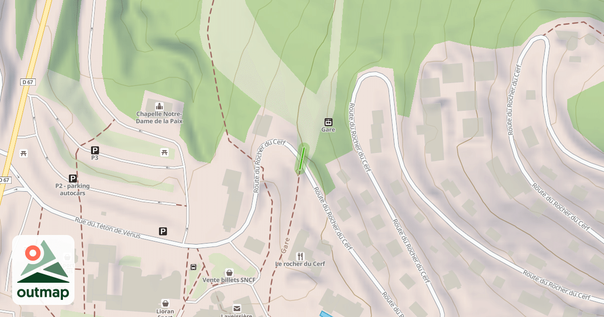 Map of Gare