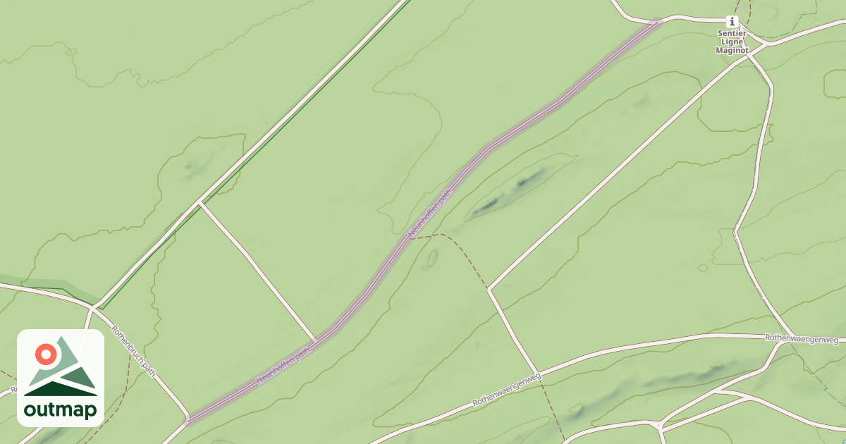 Map of Neunhoffen path