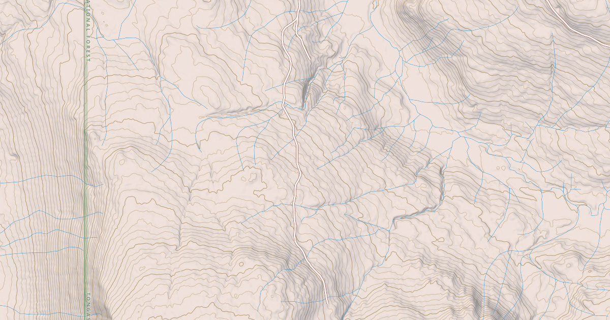Map preview of USFS Motor Vehicle Use Map Roads {9FBE5156-3AB8-4C95-B97A-2E7FDBDF35C7}