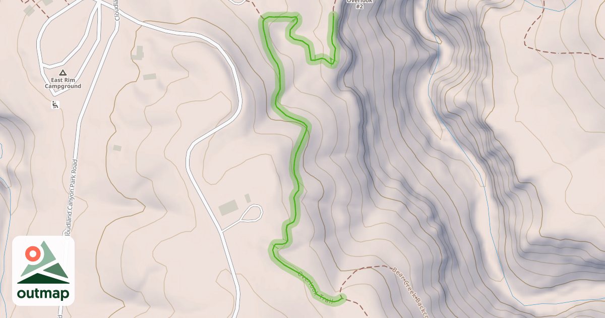 Map of Overlook Trail