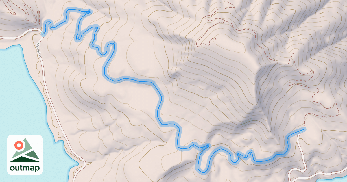 Map of Old Man's Beard