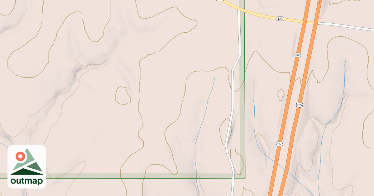 Map of 1173-A