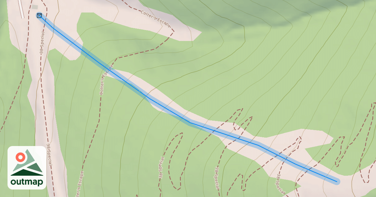 Map of Paintbrush