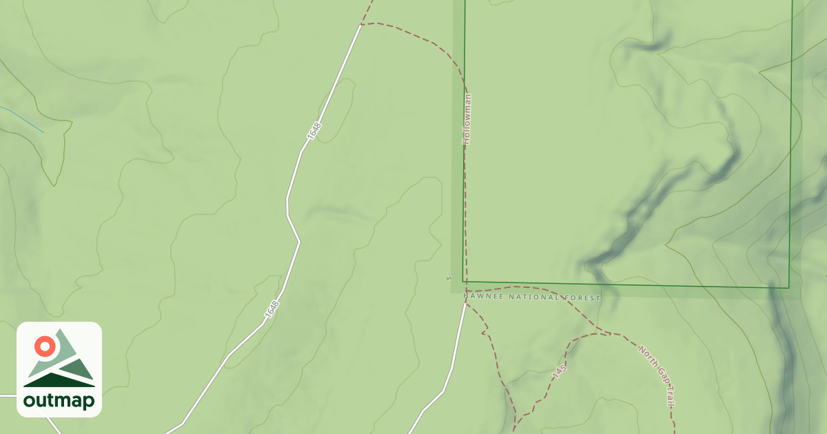 Map of HOLLOWMAN