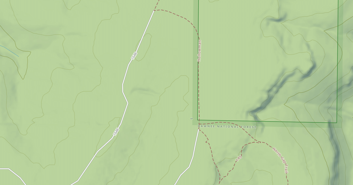 Map preview of HOLLOWMAN